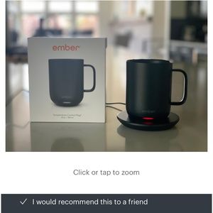 Umber self heated mug